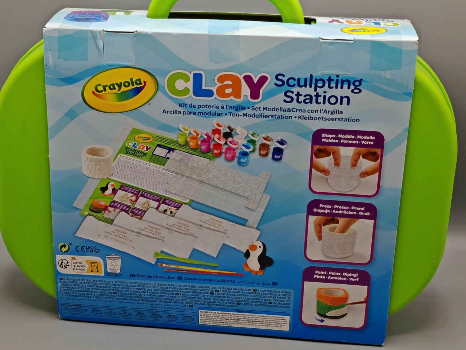 CRAYOLA Ton-Set – Kreatives Gestalten & Basteln für Kinder ab 6 Jahren